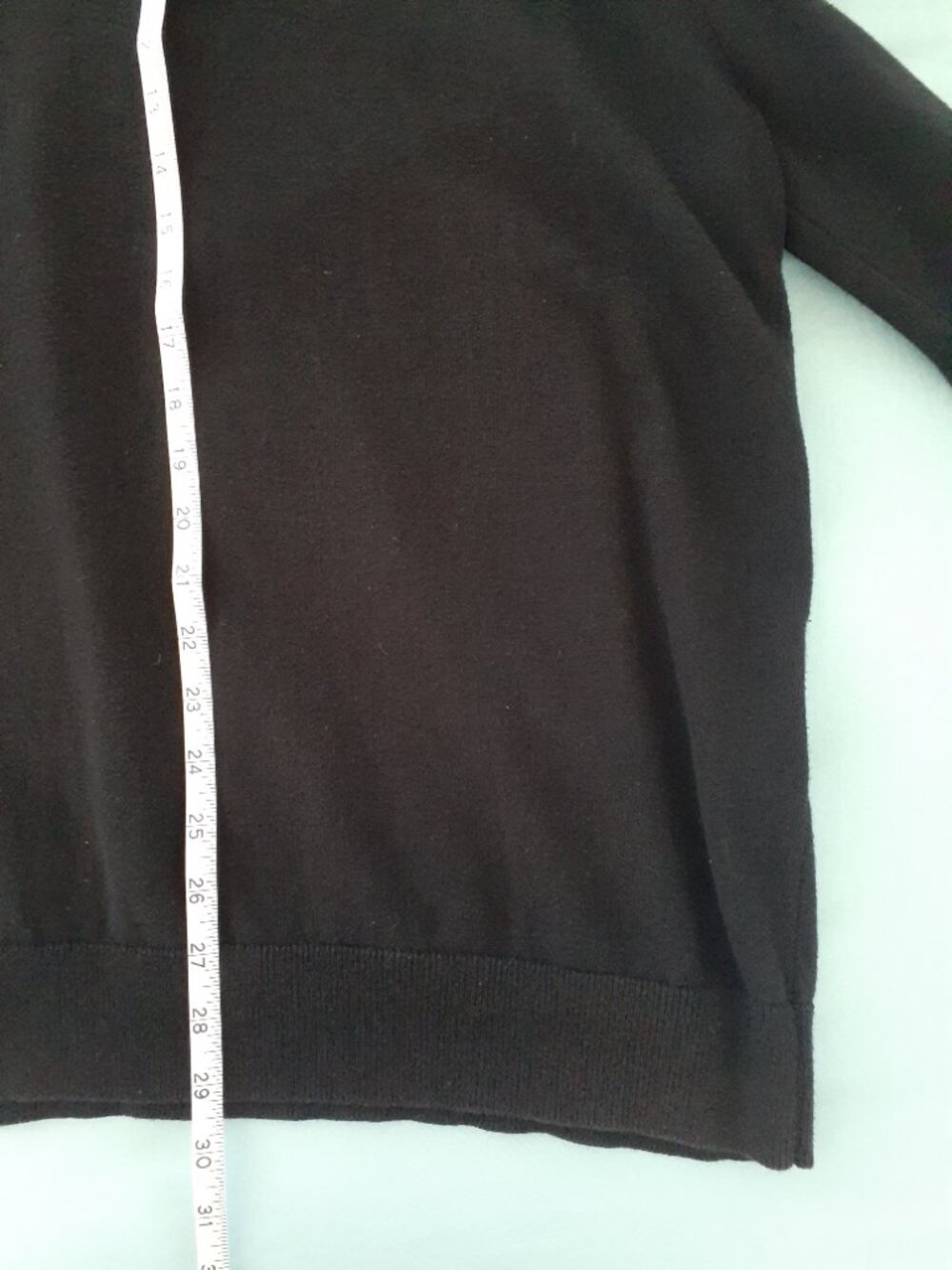 Michael Kors Men's New Zip-Up Sweater Size Large Black 100%cotton - Picture 6 of 6